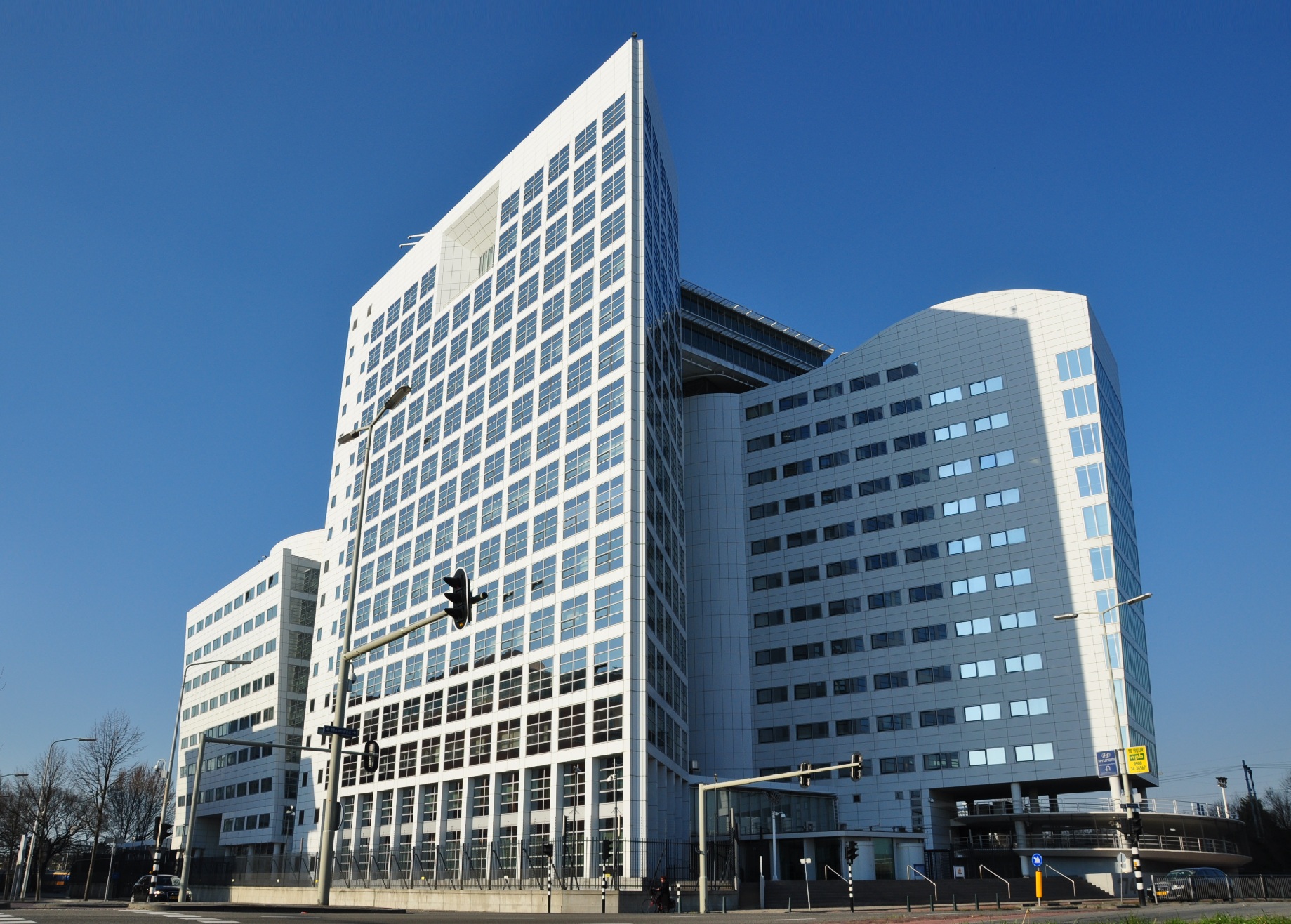 El edificio de la Corte Penal Internacional en La Haya, Holanda. [Crédito de la imagen: Wikimedia Commons]