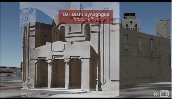 Luego de la muerte de Muammar Khadafi, cuyo gobierno había confiscado todas las propiedades judías, el antisemitismo en Libia impidió la reapertura de la sinagoga de Dar Bishi. (diarna.org)
