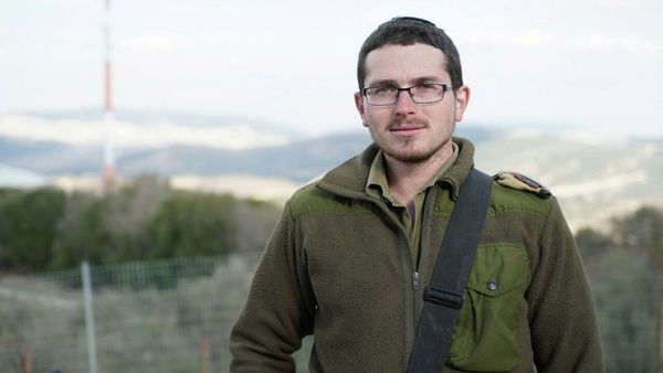 Israel Silinberg, capitán de las FDI en la frontera con Líbano