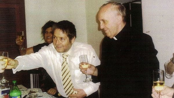 Alberto Zimerman y Jorge Bergoglio