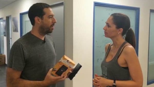 Marcon Berman, director de Marketing de Walabot, recibió a Infobae en Israel y mostró los adelantos tecnológicos