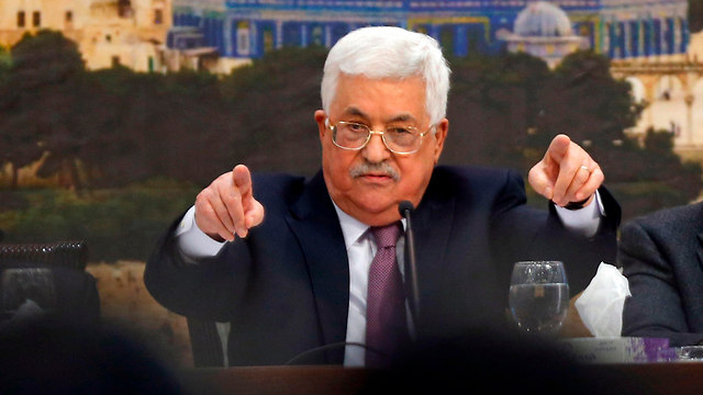 'The deal of the century has become the slap in the face of the century,' Abbas said (Photo: AFP)